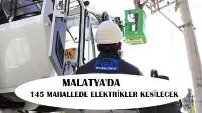 145 Mahallede Elektrikler Kesilecek