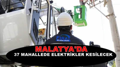 Fırat EDAŞ'tan Uyarı: Bakım Çalışmaları Nedeniyle Elektrik Kesintisi
