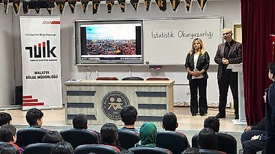 TÜİK'ten Malatya'da Öğrencilere İstatistik Okuryazarlığı Semineri