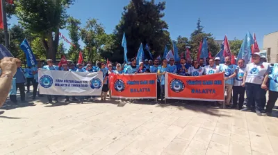Türk Eğitim-Sen Malatya Şube Başkanı: Zam Teklifini Kabul Etmiyoruz, Eylem Süreci Başladı