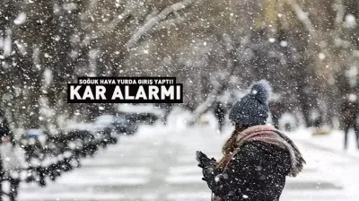 Yılın Son Gününde Kar Alarmı: 4 İlde Yoğun Yağış Bekleniyor