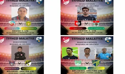 Malatyalı Gözlemci Ve Hakemlere Görev..