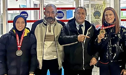 Türkiye Şampiyonu Hatice Akbaş ve Rabia Topuz Araz Malatya'da Coşkuyla Karşılandı