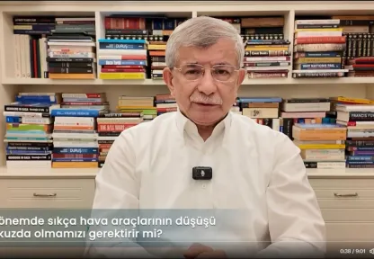 Ahmet Davutoğlu: Türkiye fay hatlarının üzerinde, kendini tahkim etmeli