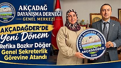 AKÇADAĞDER'de Atama Kararı Oy Birliğiyle Alındı