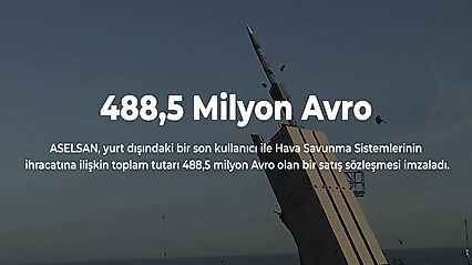 ASELSAN Hava Savunma Sistemleri İçin 488,5 Milyon Euroluk Sözleşme İmzaladı