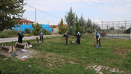 Battalgazi'de Temizlik Çalışmaları Sürüyor