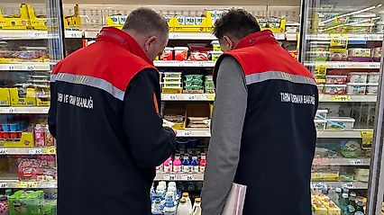 Gıda işletmelerine 100 bin denetimde 186,5 milyon lira ceza