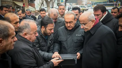 Malatya'da Fuzuli Caddesi Çalışmaları Yerinde İncelendi