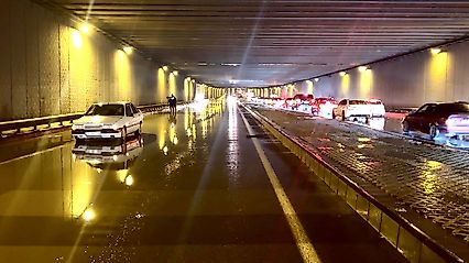 Malatya'da Sağanak Yağış Hayatı Felç Etti
