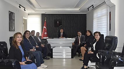 Malatyalılardan Didim Kaymakamı Mesut Çoban'a Ziyaret