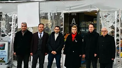 Milletvekili Ölmeztoprak'tan Kop Boykot Market'e Ziyaret