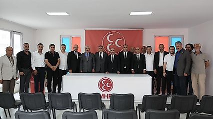 Oğuzhan Ata Sadıkoğlu'ndan MHP yönetimine ziyaret