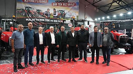 Sadıkoğlu, 14. Malatya Tarım, Hayvancılık ve Gıda Fuarı'nı ziyaret etti