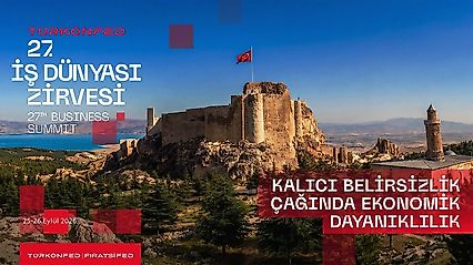 TÜRKONFED'in 27. İş Dünyası Zirvesi Elazığ'da Toplanıyor