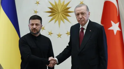Ukrayna Devlet Başkanı Zelenskiy Beştepe'de