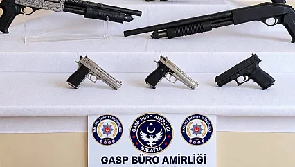 Malatya'da iş yeri kurşunlama olaylarına yönelik operasyonda 5 tutuklama