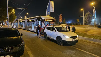 Malatya'da Trafikte Gergin Dakikalar!