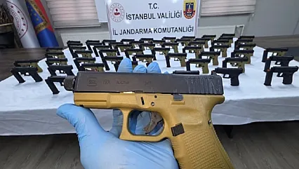 Taksinin Bagajından 108 Tabanca Çıktı! Değeri 15 Milyon Lira