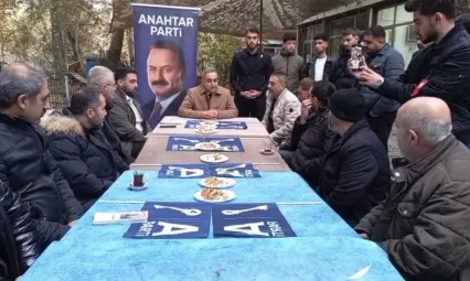Anahtar Parti'den Dilek Hamlesi: 'Artık Buradayız'