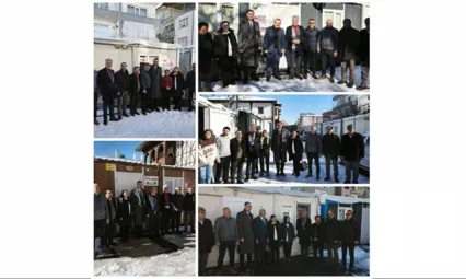 Başkan Eren'den Basın Sitesi ve Konut Çağrısı