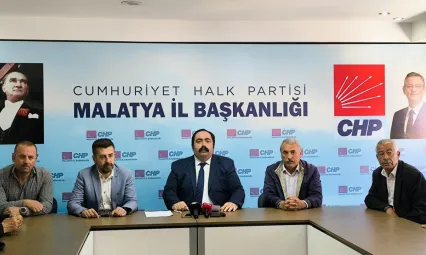 CHP İl Başkanı Yıldız, 'Malatya'da tarım felç, üretici yıkılmıştır'