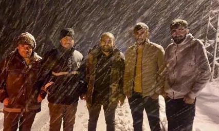 Darende Belediyesi Kar Yağışına Karşı Tam Kadro Sahada