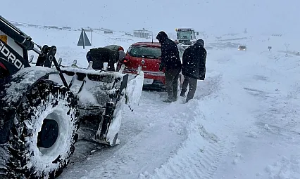 Darende'de Açılan Yollar Tipi Nedeniyle Yeniden Kapandı