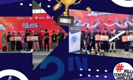 Fethi Gemuhluoğlu Fen Lisesi Öğrencileri TEKNOFEST'te Zirveye Yürüdü