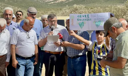 Kelhalil ve Çevre Köylerden Ortak Çıkış: Doğayı Yok Eden Taş Ocaklarına Hayır