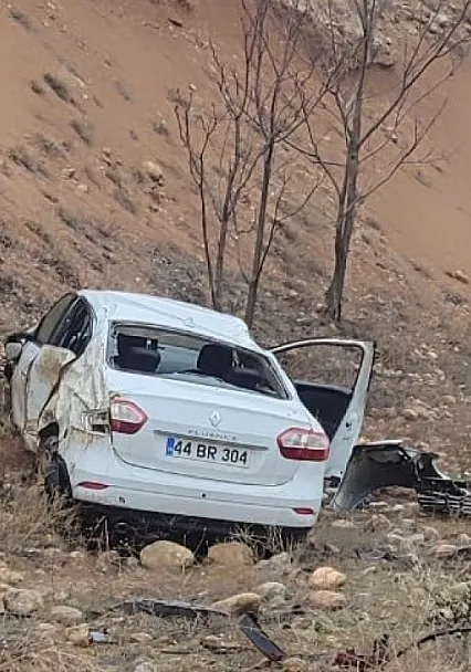 Doğanşehir'de Trafik Kazası: 1 Yaralı