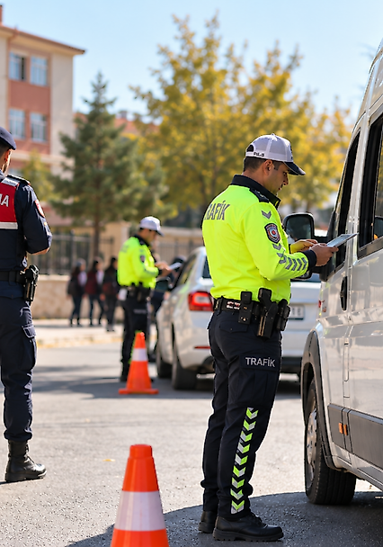Malatya'da Okul Servislerine Denetim: 58 Araca 290 Bin TL Ceza