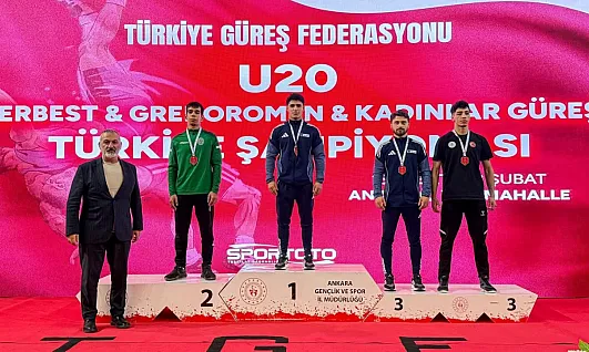 Malatya Güreşte Zirvede: Bir Altın, Bir Bronz Madalya