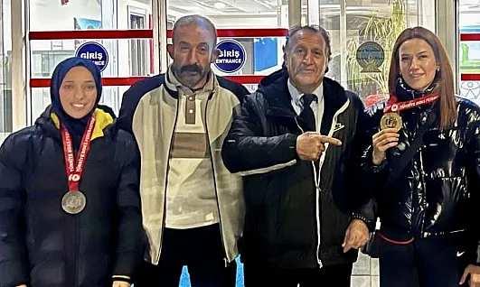 Türkiye Şampiyonu Hatice Akbaş ve Rabia Topuz Araz Malatya'da Coşkuyla Karşılandı