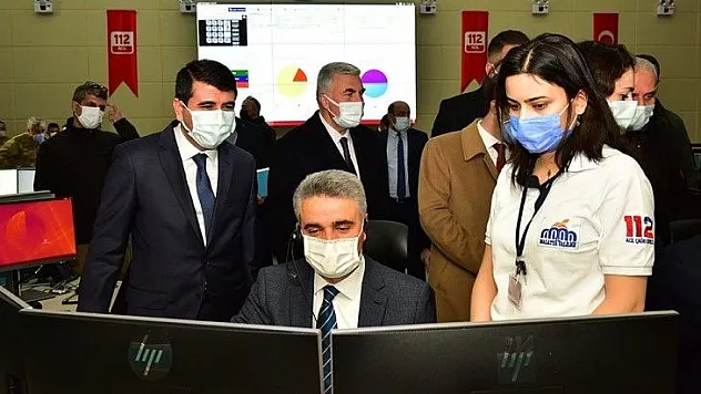 112 Çağrı Merkezi Faaliyete Başladı