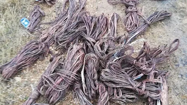 20.000 TL değerinde  Bakır Kablo Hırsızı Yakalandı