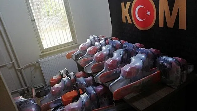 20 adet gümrük kaçağı Hızar Makinası ele geçirildi