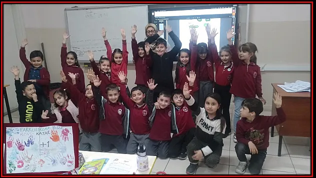 21 Mart Günü İsmet Paşa İlkokulu 1/B Sınıfından Farklı Bir Etkinlik