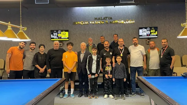 23 Nisan Ulusal Egemenlik Bilardo İl Şampiyonası Yapıldı.