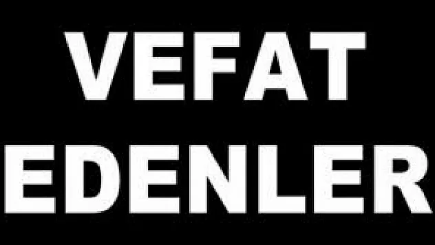 30 Mayıs 2024 Malatya'da Bugün Vefat Edenler