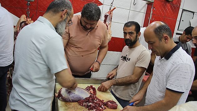 400 Kilo Eti 2 Saatte Hazırladılar, Dayanışmaya Örnek Oldular