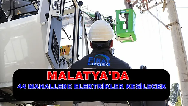 44 Mahallede Bugün Elektrikler Kesilecek