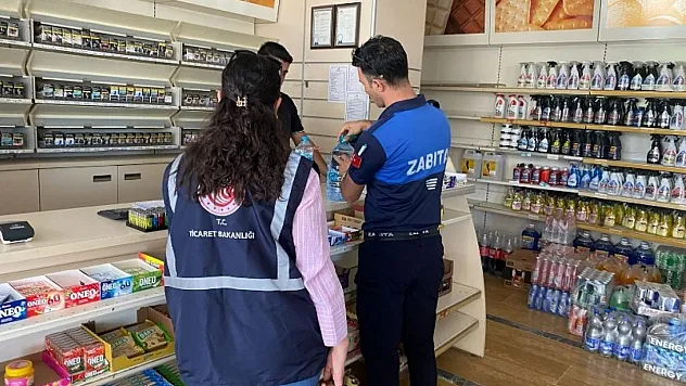 45 markette su denetimi: Satış faturalarında aykırılık tespit edildi