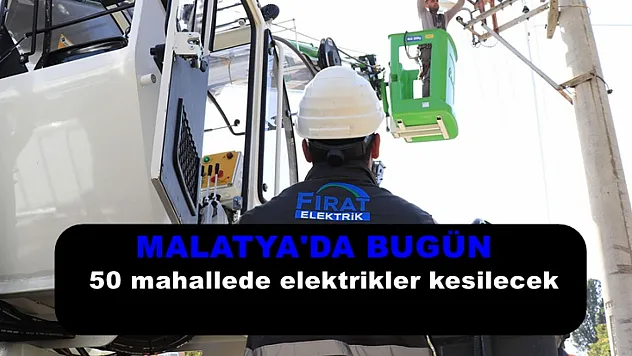 55 Mahallede Elektrikler Kesilecek