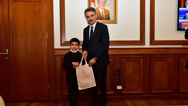 58. Kütüphane Haftası Nedeniyle Vali Baruş'a Ziyaret