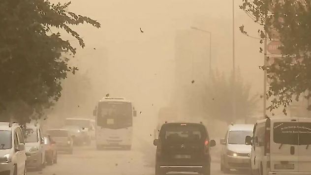 6 il için 'sarı' kodlu toz taşınımı uyarısı