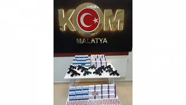 7448 adet uyuşturucu hap ele geçirildi