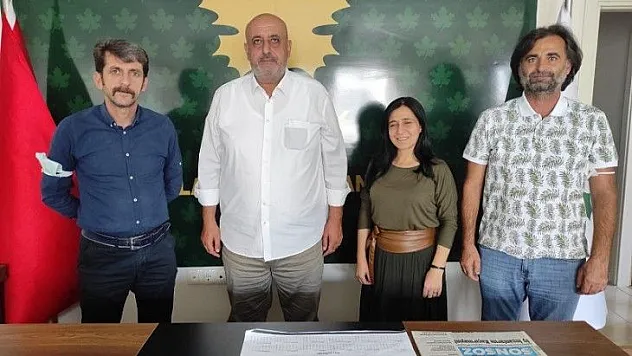 ABYB'den Gelecek Partisi'ne hayırlı olsun ziyareti