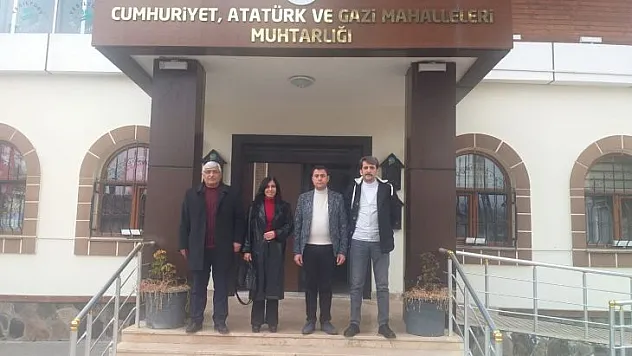ABYB'den  Malatya Muhtarlar Derneğine iade-i ziyaret