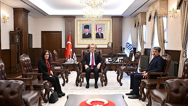 ABYB Malatya'dan Vali Seddar Yavuz'a Ziyaret